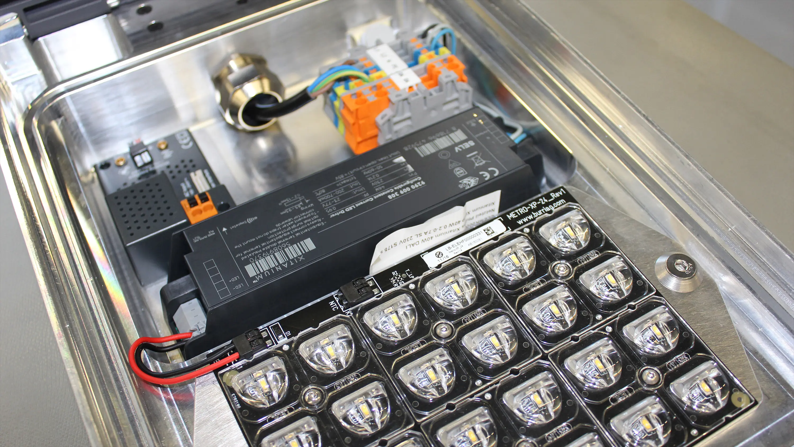 BURRI - METRO 60 light pole double