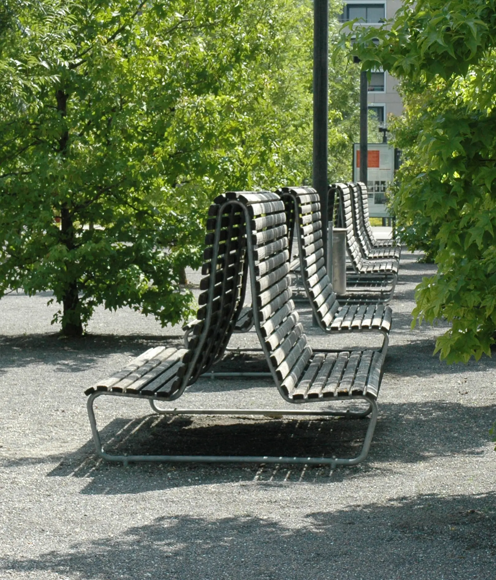 BURRI - Landi special double with high backrest
