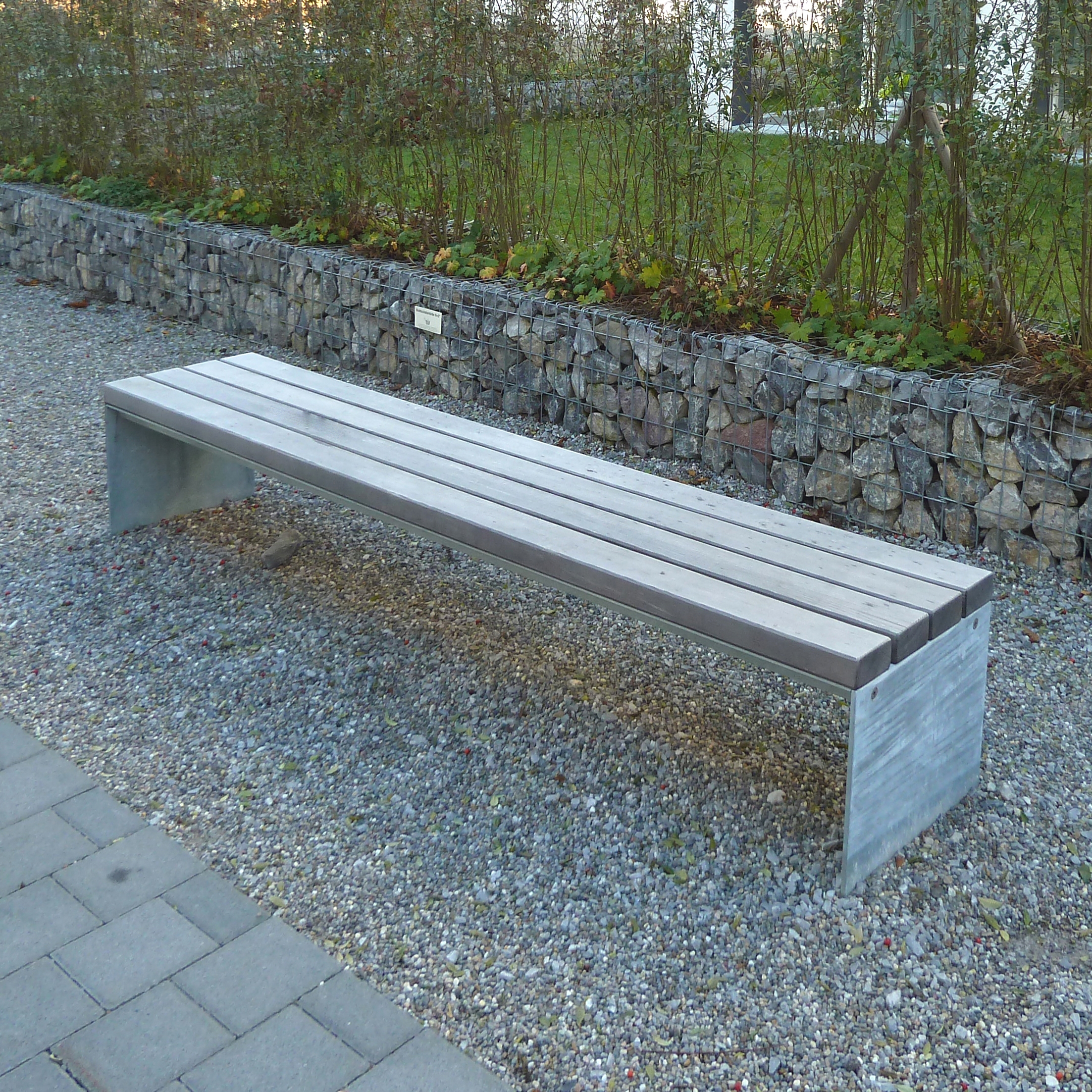 Display product Picknick bench without backrest from manufacturer BURRI