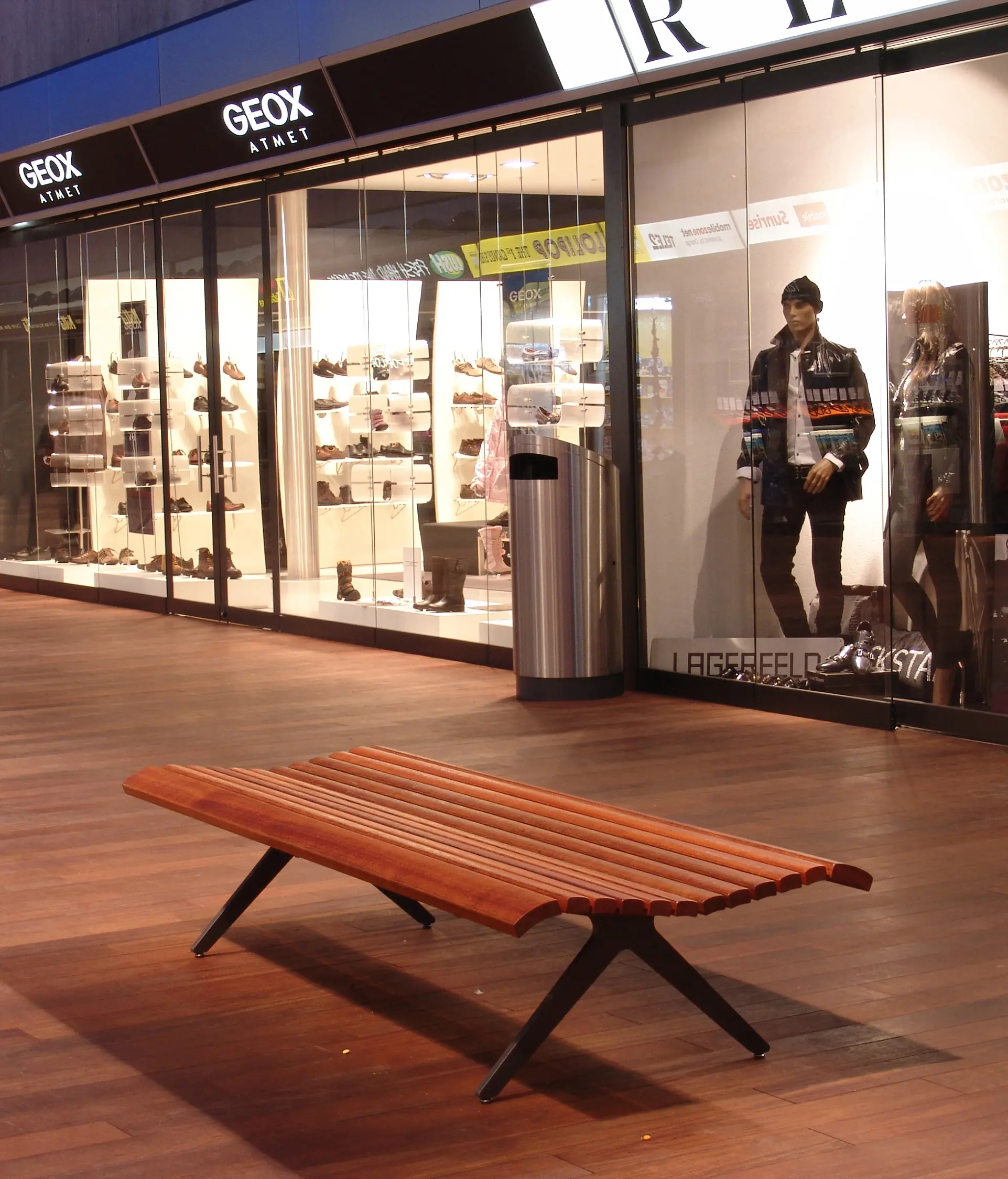 BURRI - Campo Bench without backrest