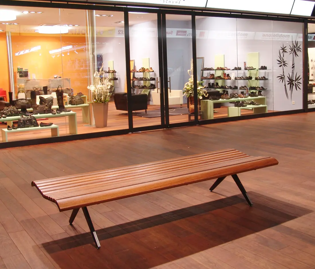 BURRI - Campo Bench without backrest
