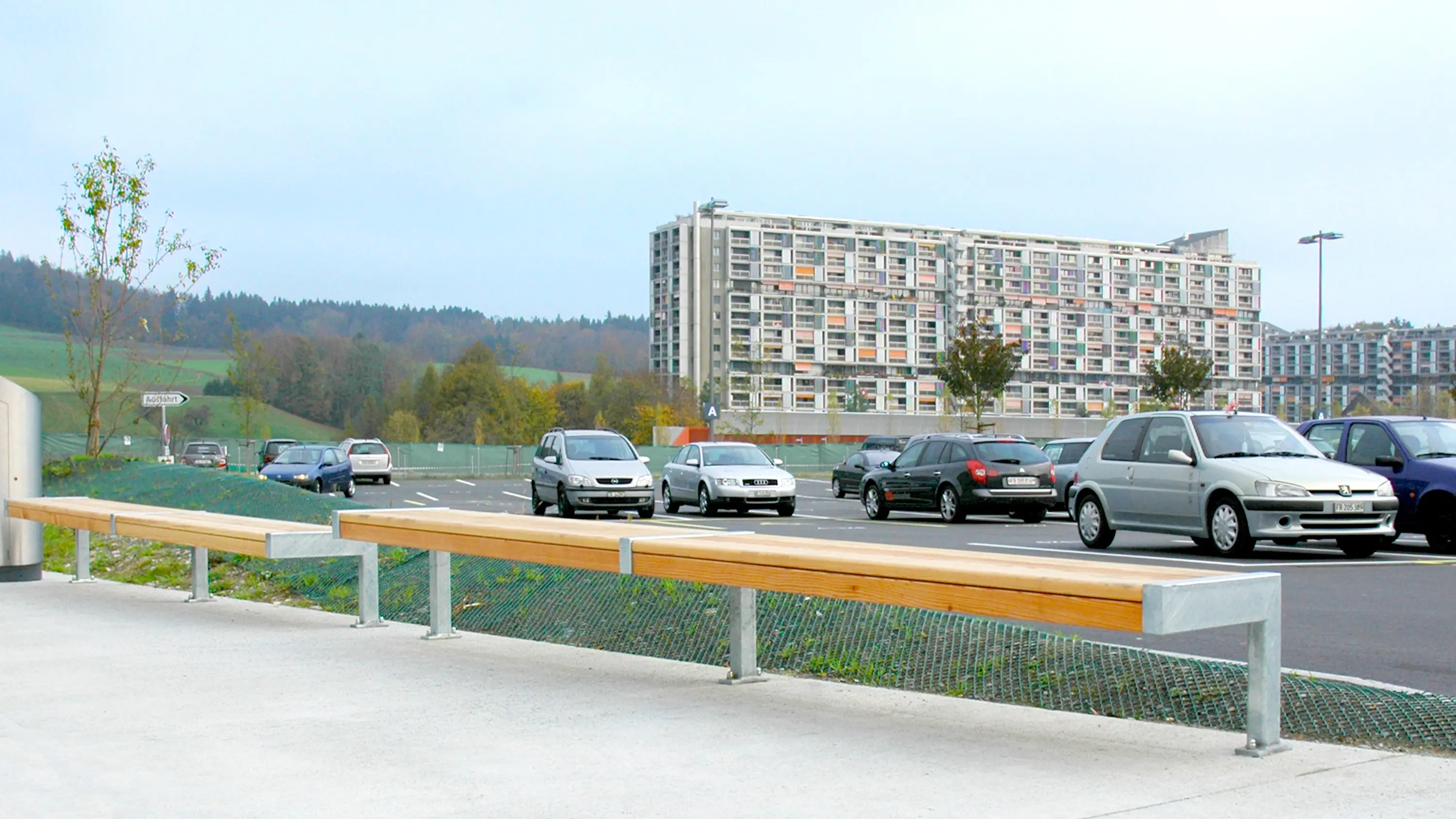 BURRI - Modern Bench without backrest