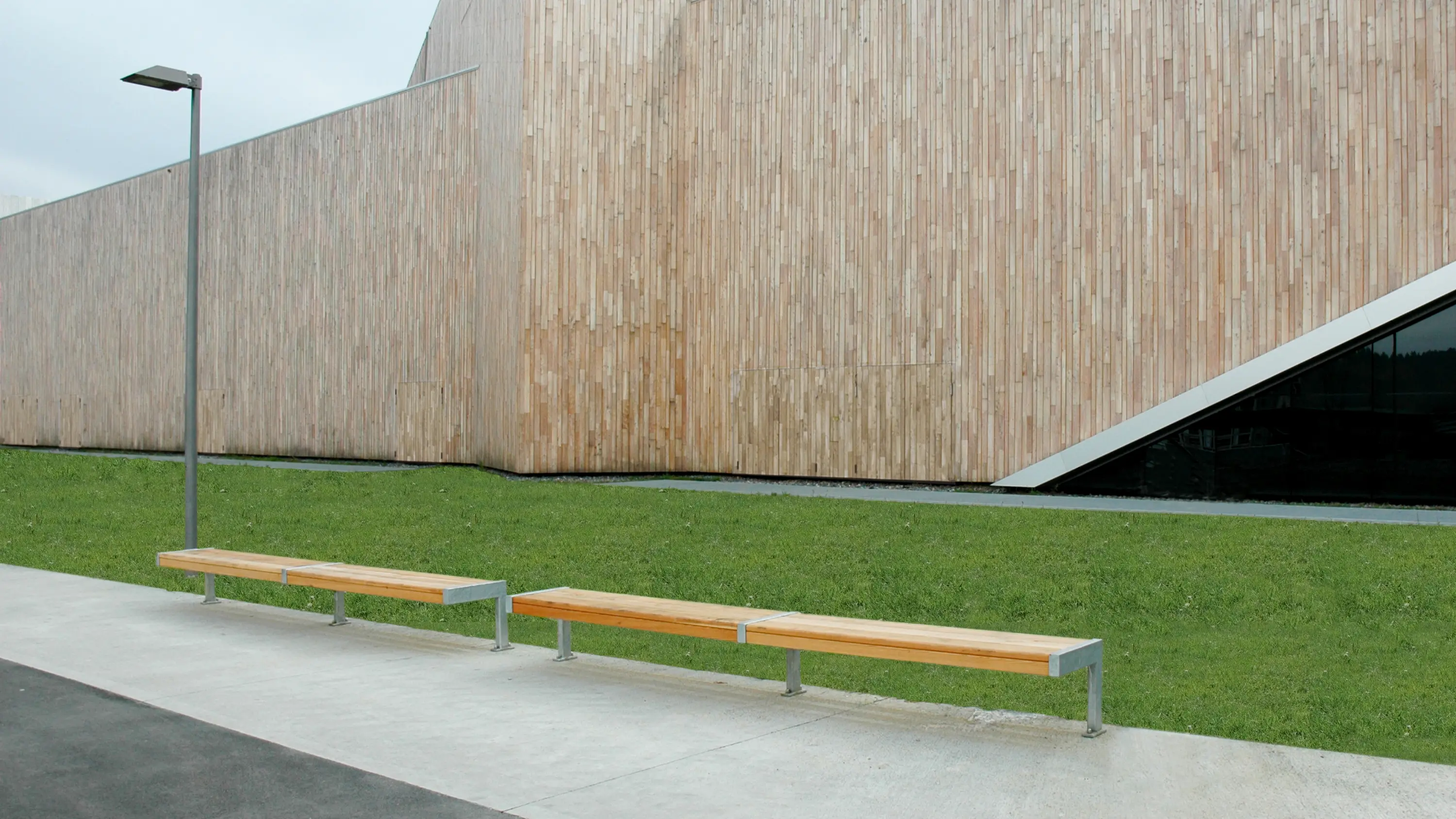 BURRI - Modern Bench without backrest