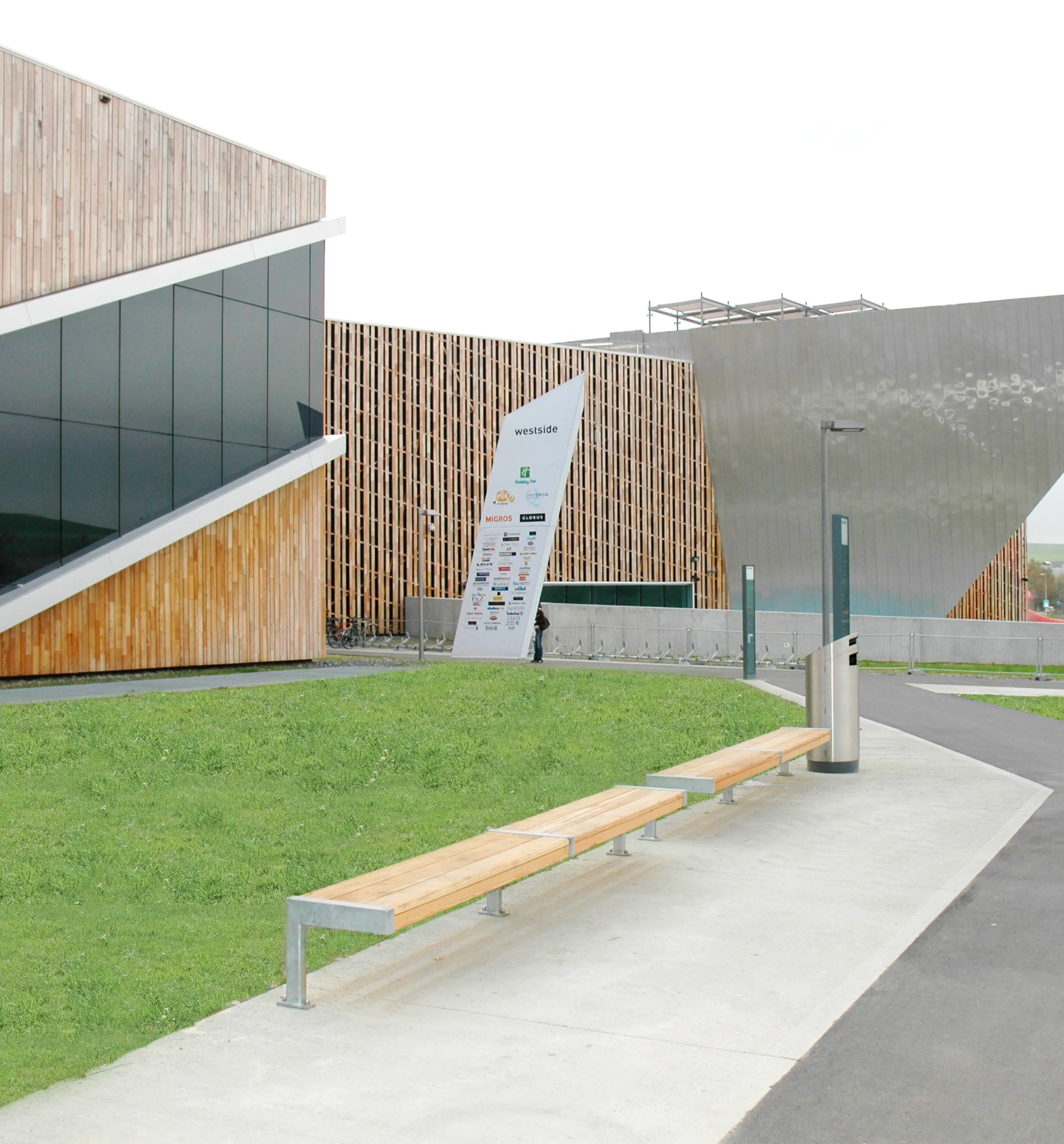 BURRI - Modern Bench without backrest