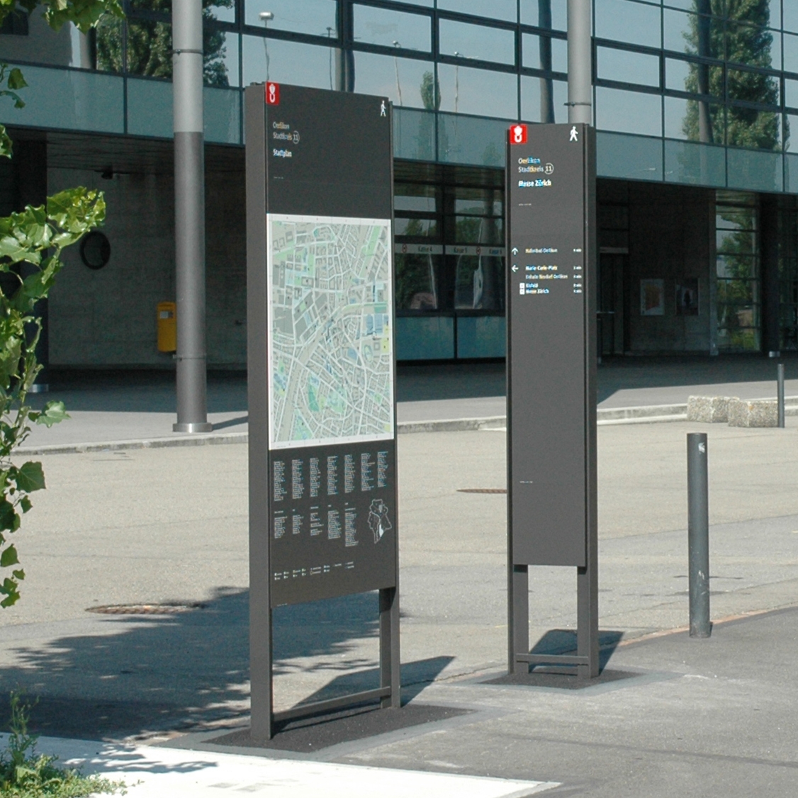 Afficher le produit Pedestrian Wayfinding System du fabricant BURRI