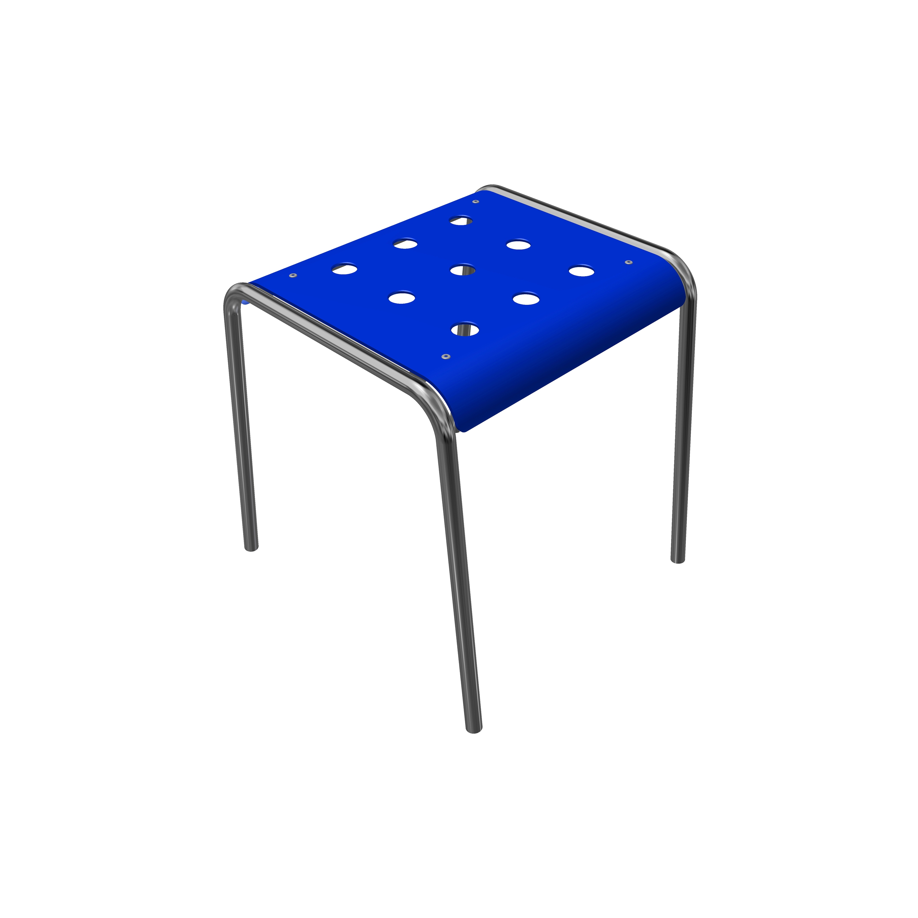 Mostra il prodotto Stella Stool with four-leg base del produttore BURRI