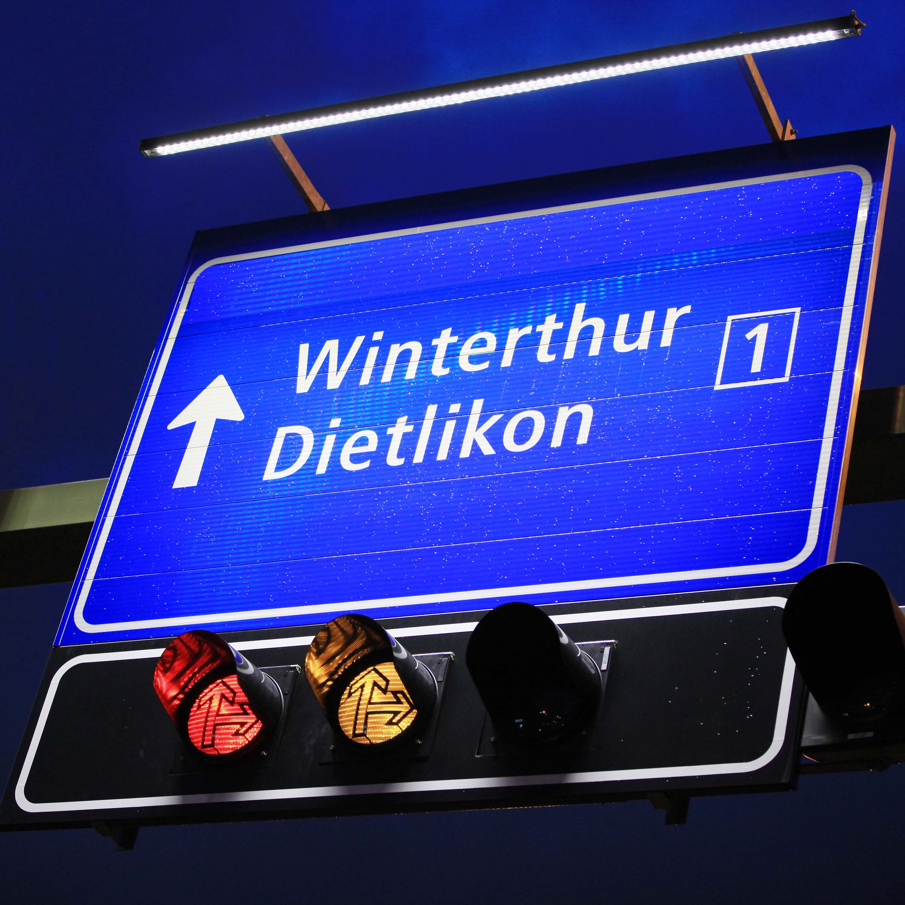 Display product LED Signaltafelleuchte from manufacturer BURRI
