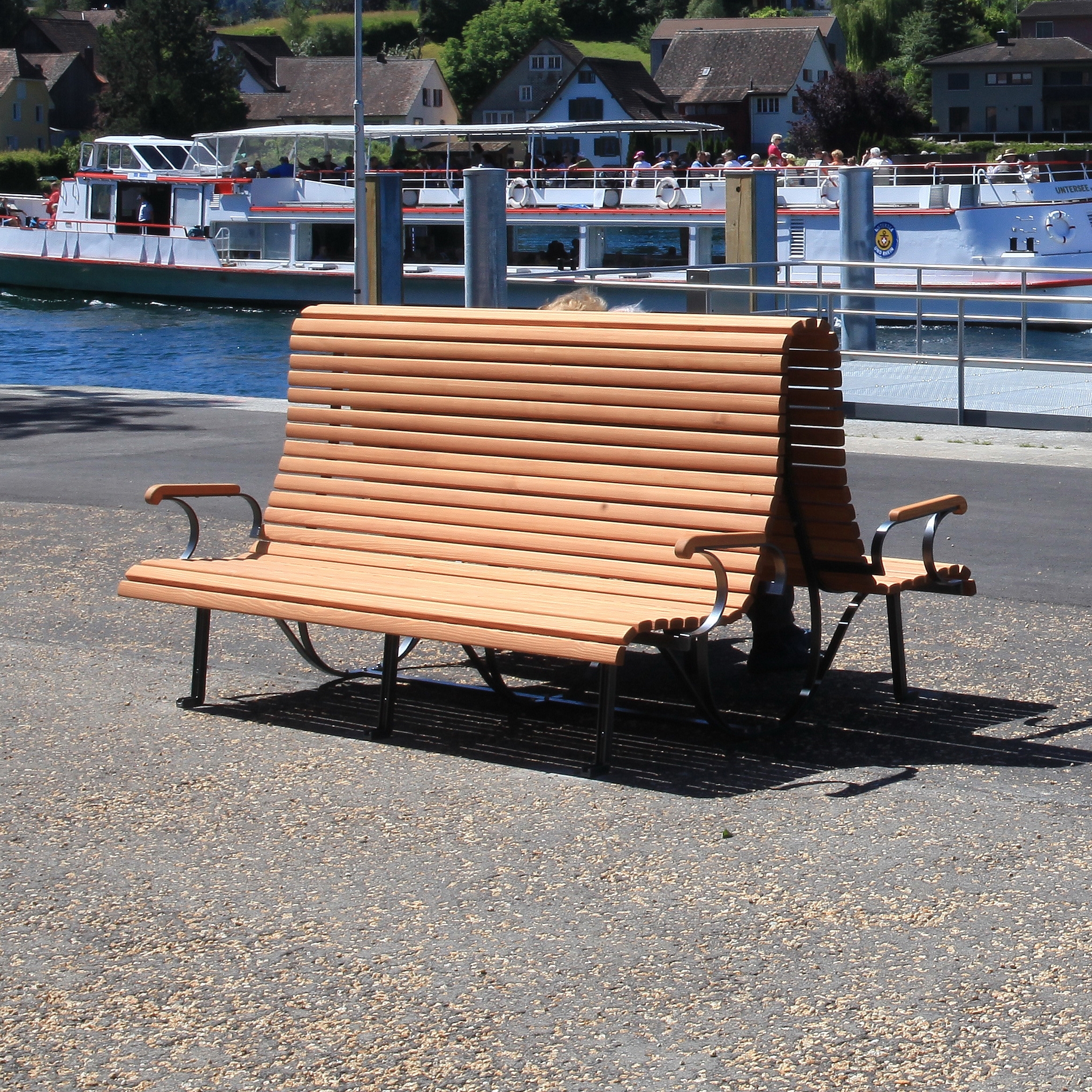 Display product Klosterhof Double bench from manufacturer BURRI