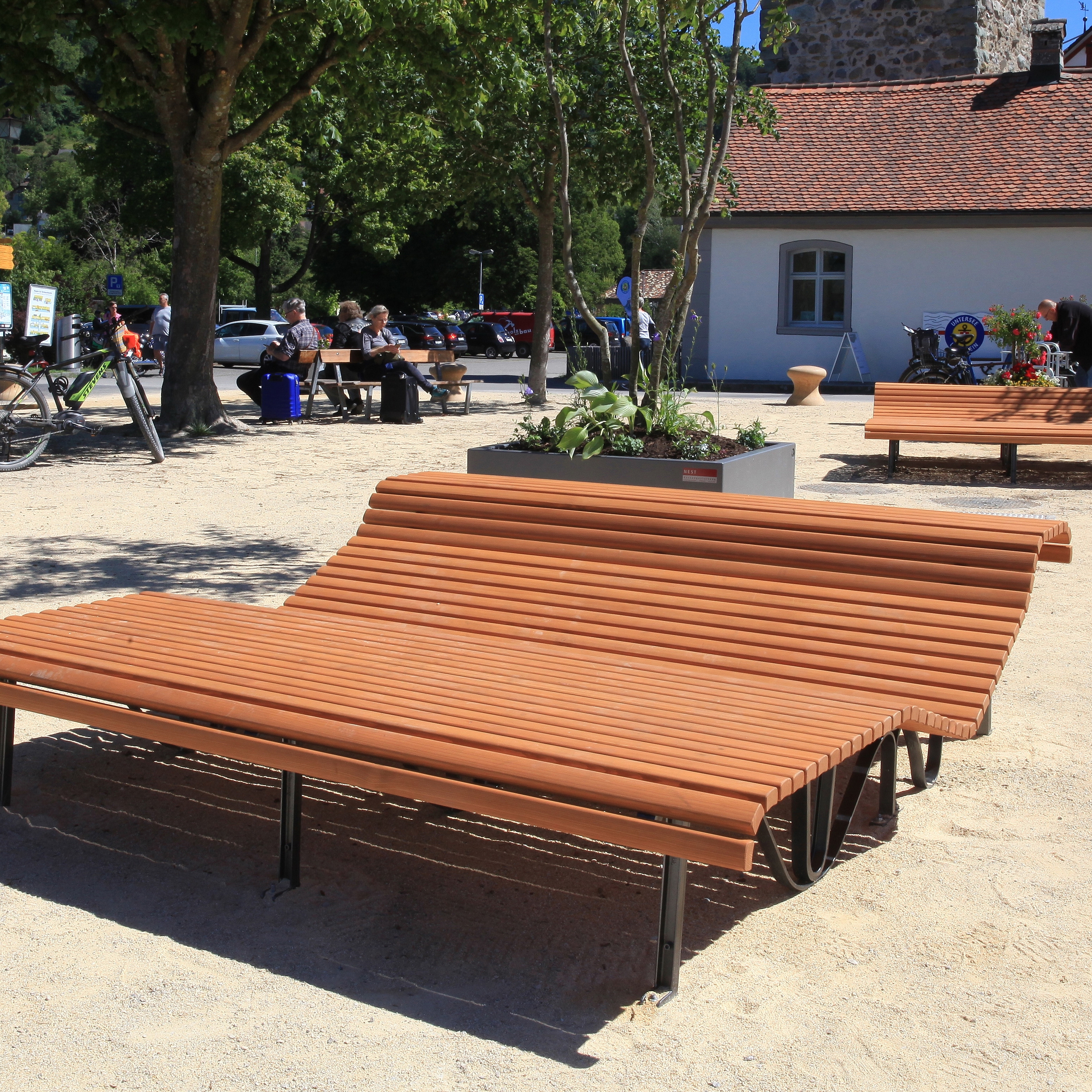 Display product Klosterhof  lounger from manufacturer BURRI