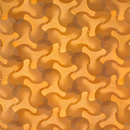 Display product Arabesque screen pattern from manufacturer dform