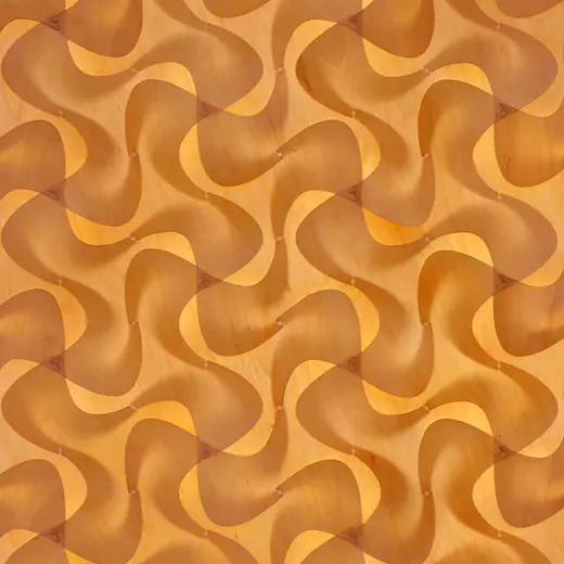 dform - Pinwheel screen pattern