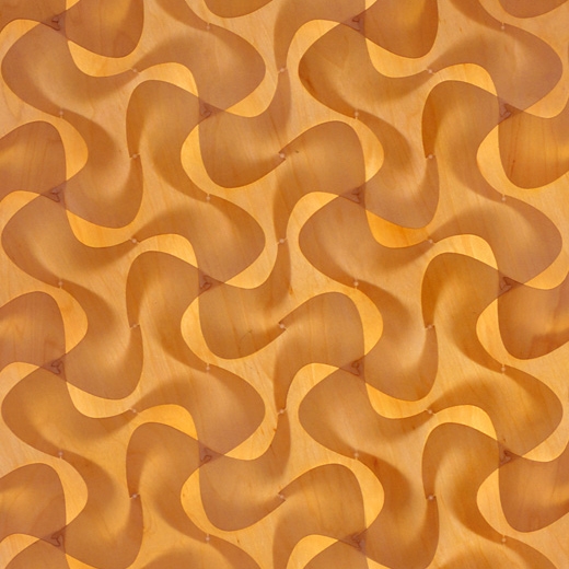 Display product Pinwheel screen pattern from manufacturer dform