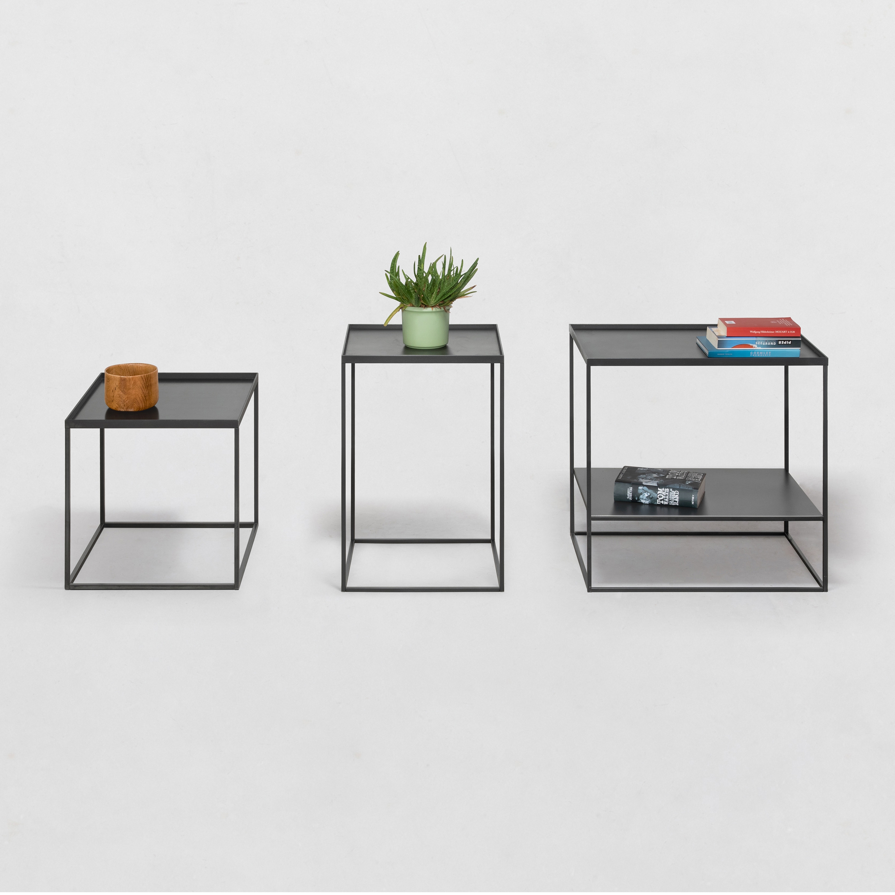 COUCH AND SIDE TABLES