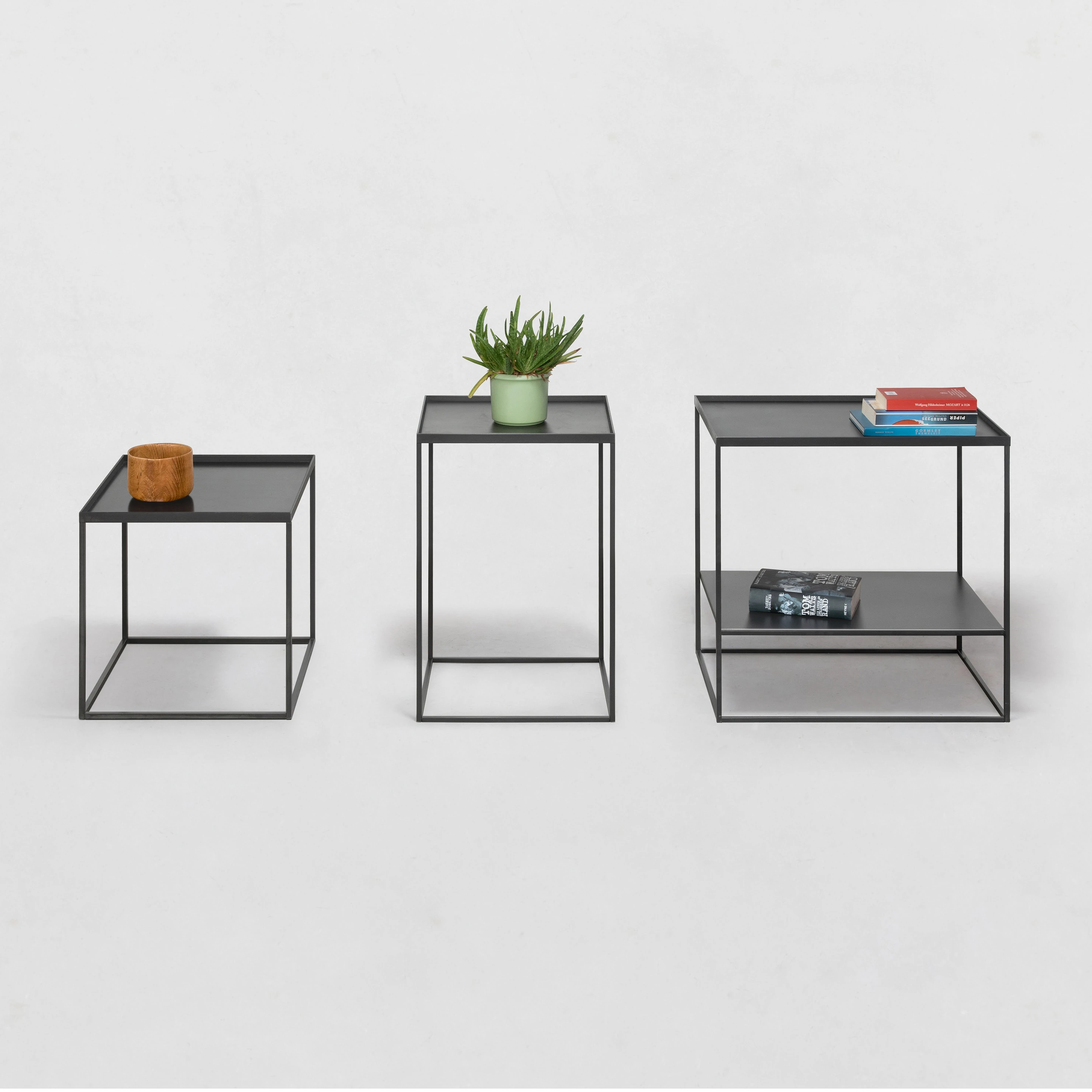 COUCH AND SIDE TABLES
