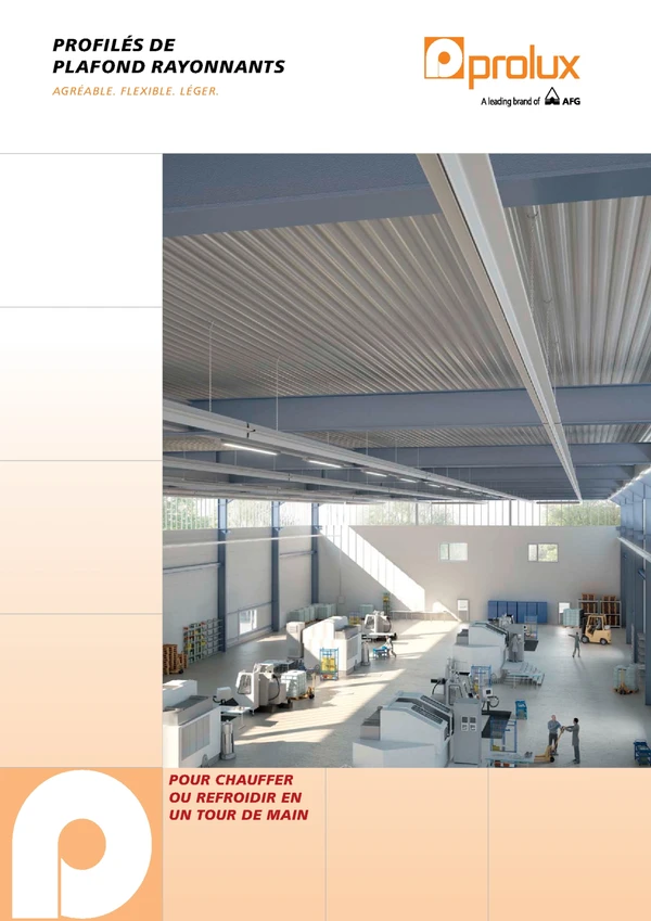 Preview image for the file Profilés de Plafond rayonnants