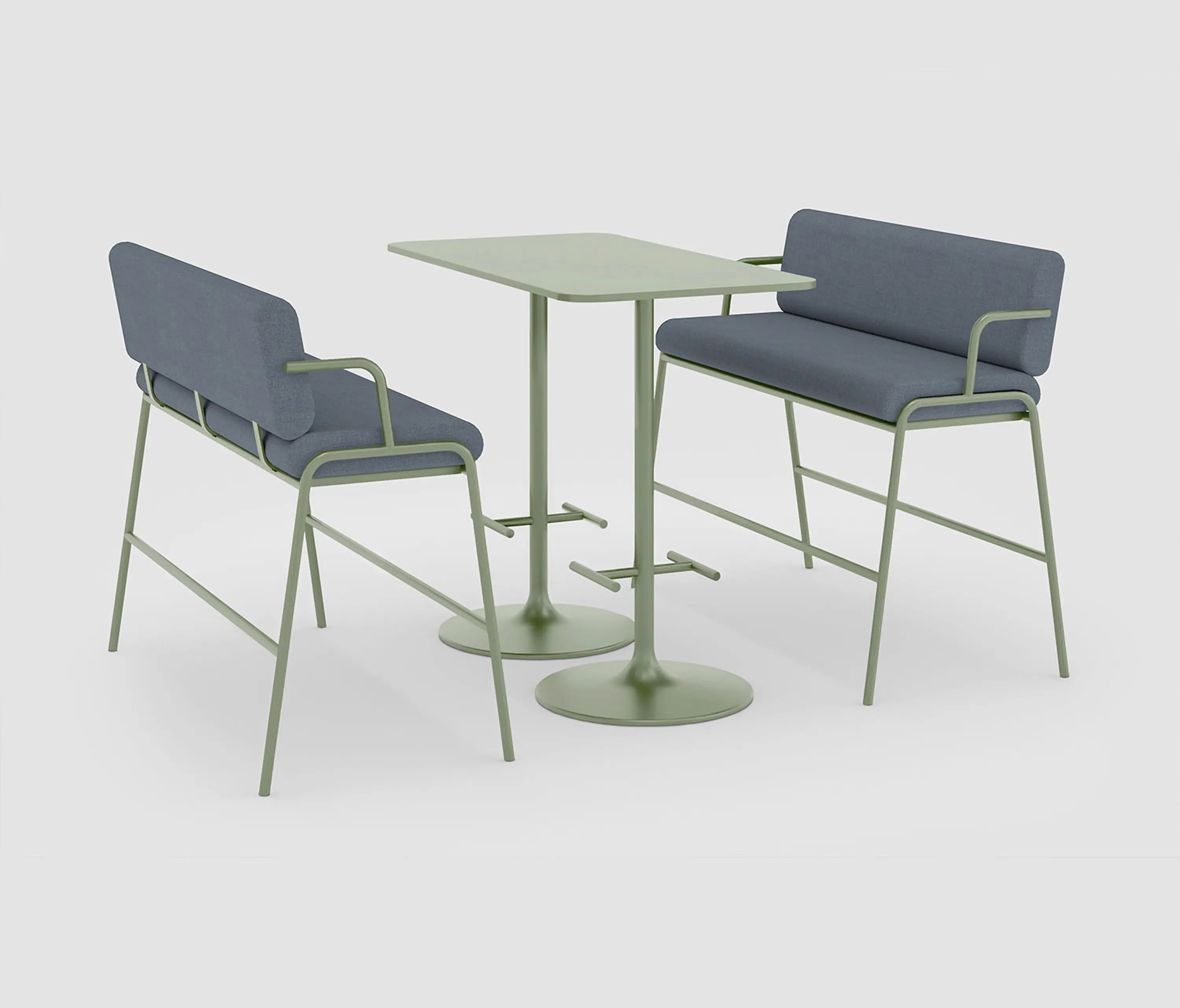 Bene - CASUAL Outdoor Bench high