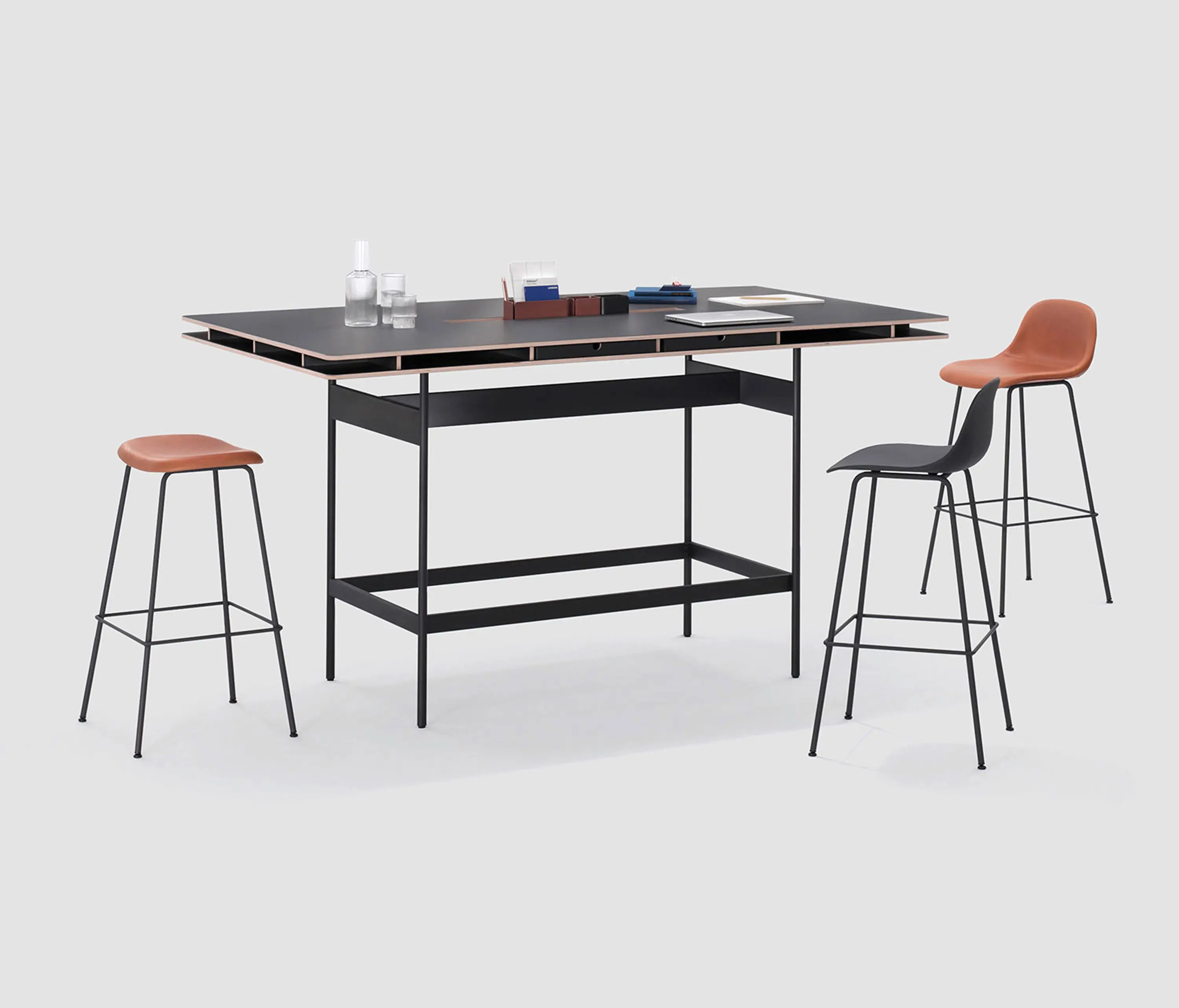 STUDIO FACT HIGH CONFERENCE TABLE - Standing tables from Bene | Architonic