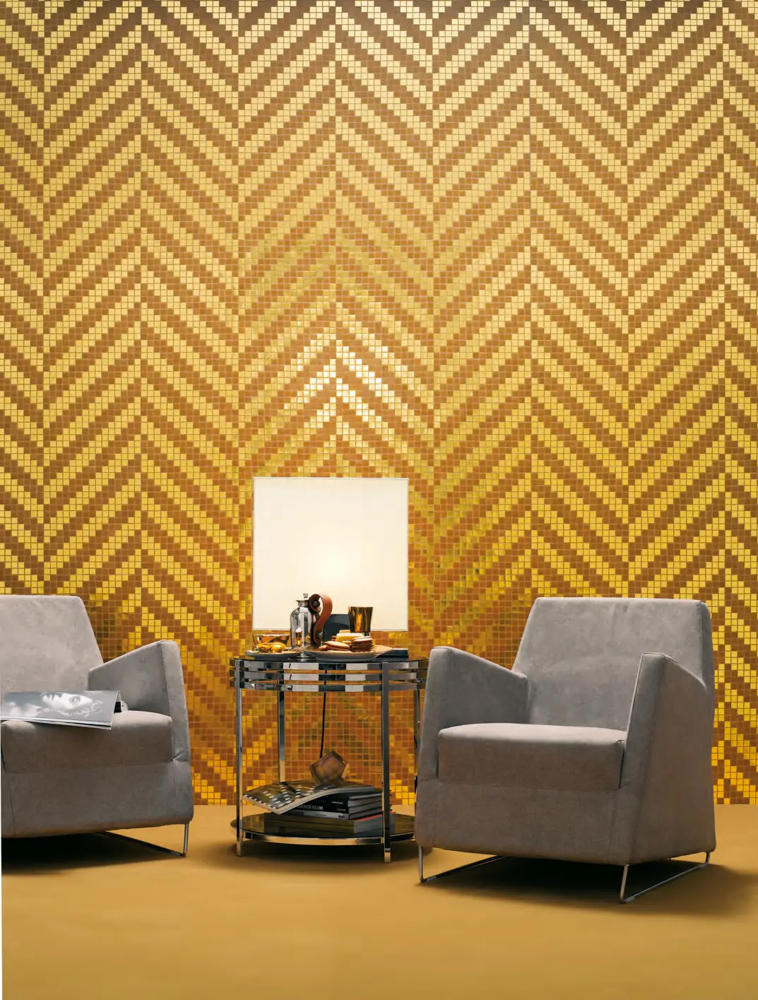 Bisazza - Twill Oro Giallo mosaic