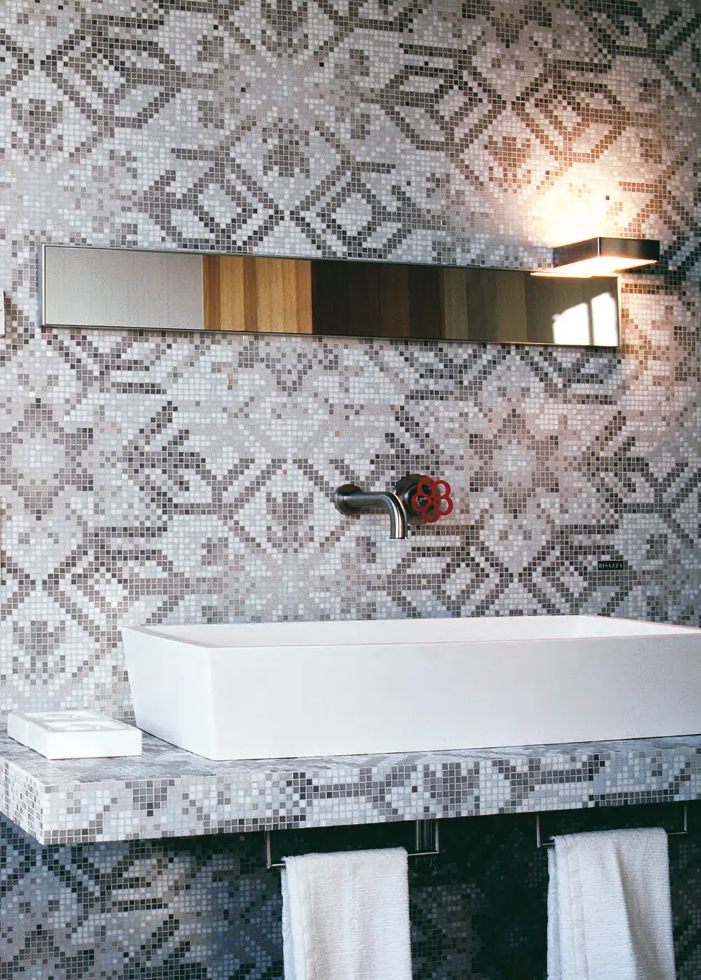 Bisazza - Snowflake Oro mosaic