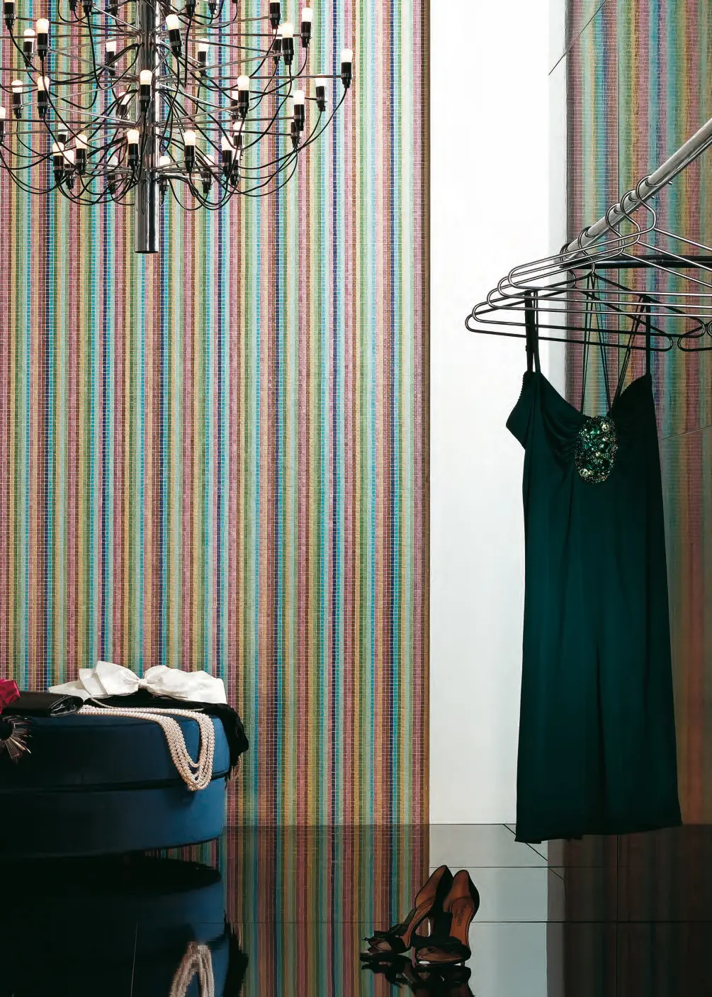 Bisazza - Stripes Spring mosaic
