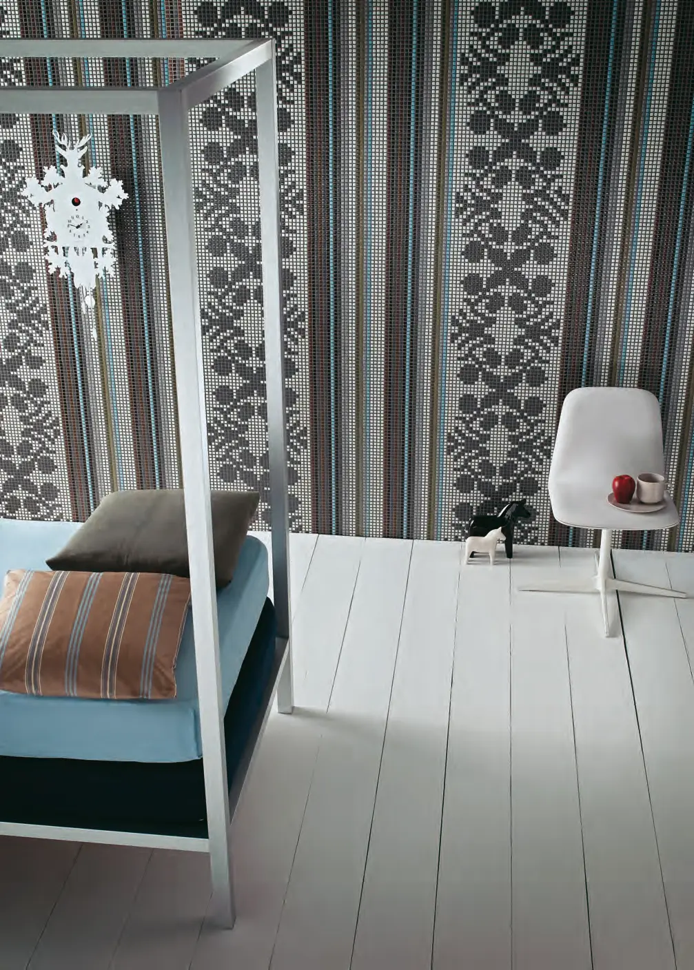 Bisazza - Wallpaper Grey mosaic