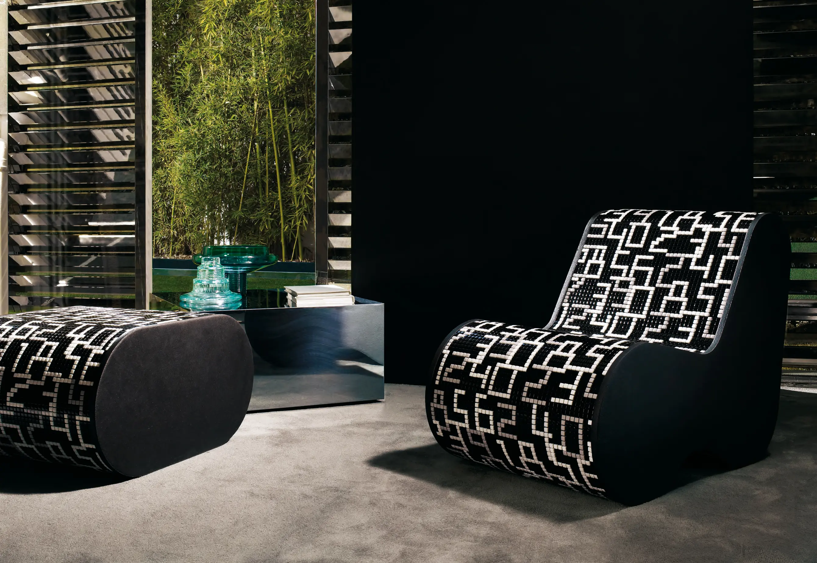 Bisazza - Single Soft Mosaic Data Red