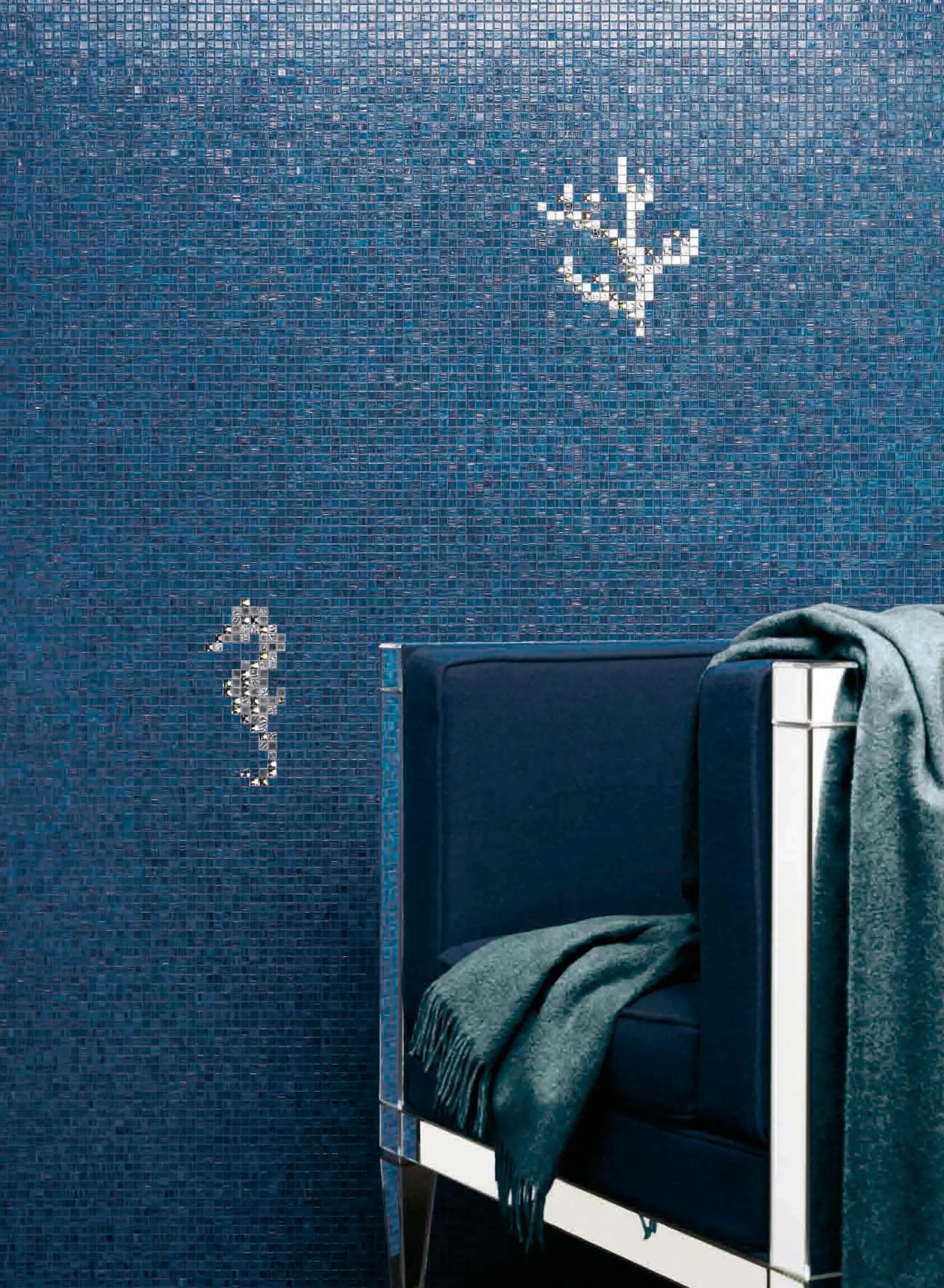 Bisazza - Corals & Seahorses White