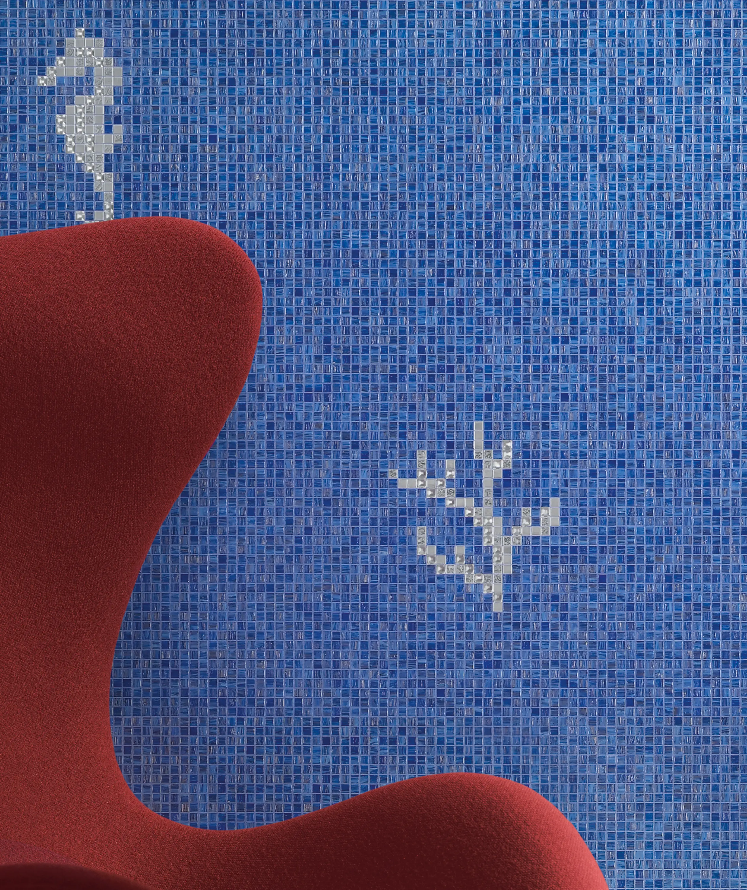 Bisazza - Corals & Seahorses White