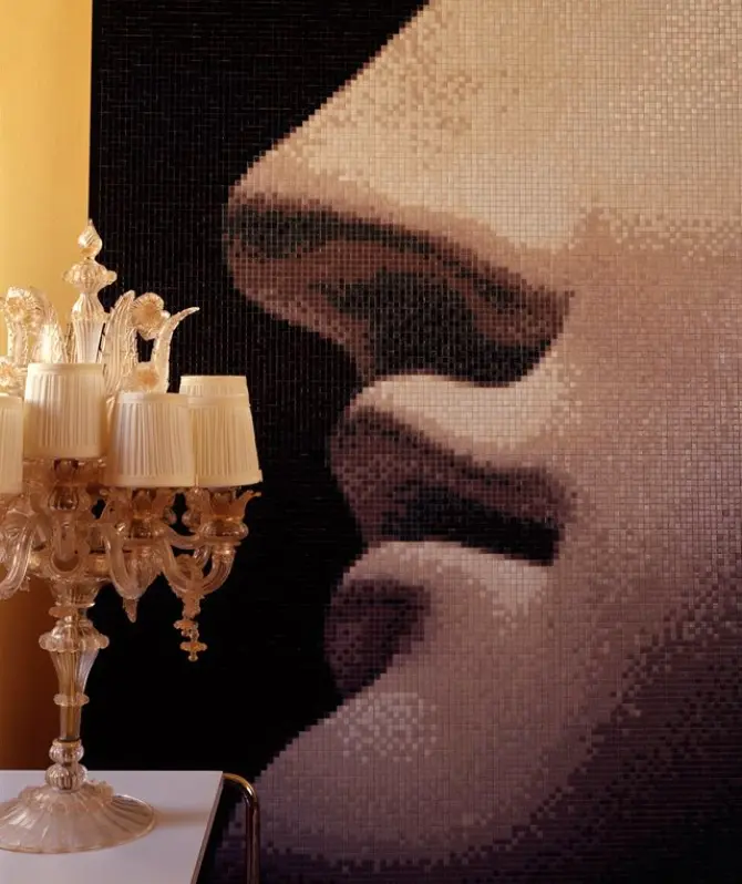 Bisazza - Paride mosaic panel