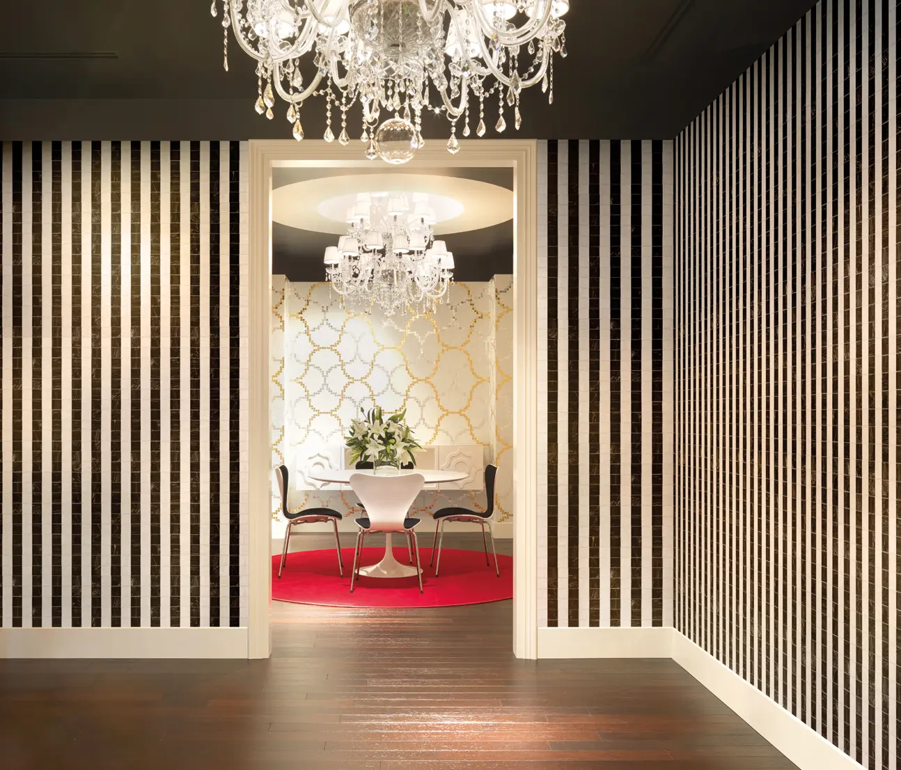 Bisazza - Rayures Marrons