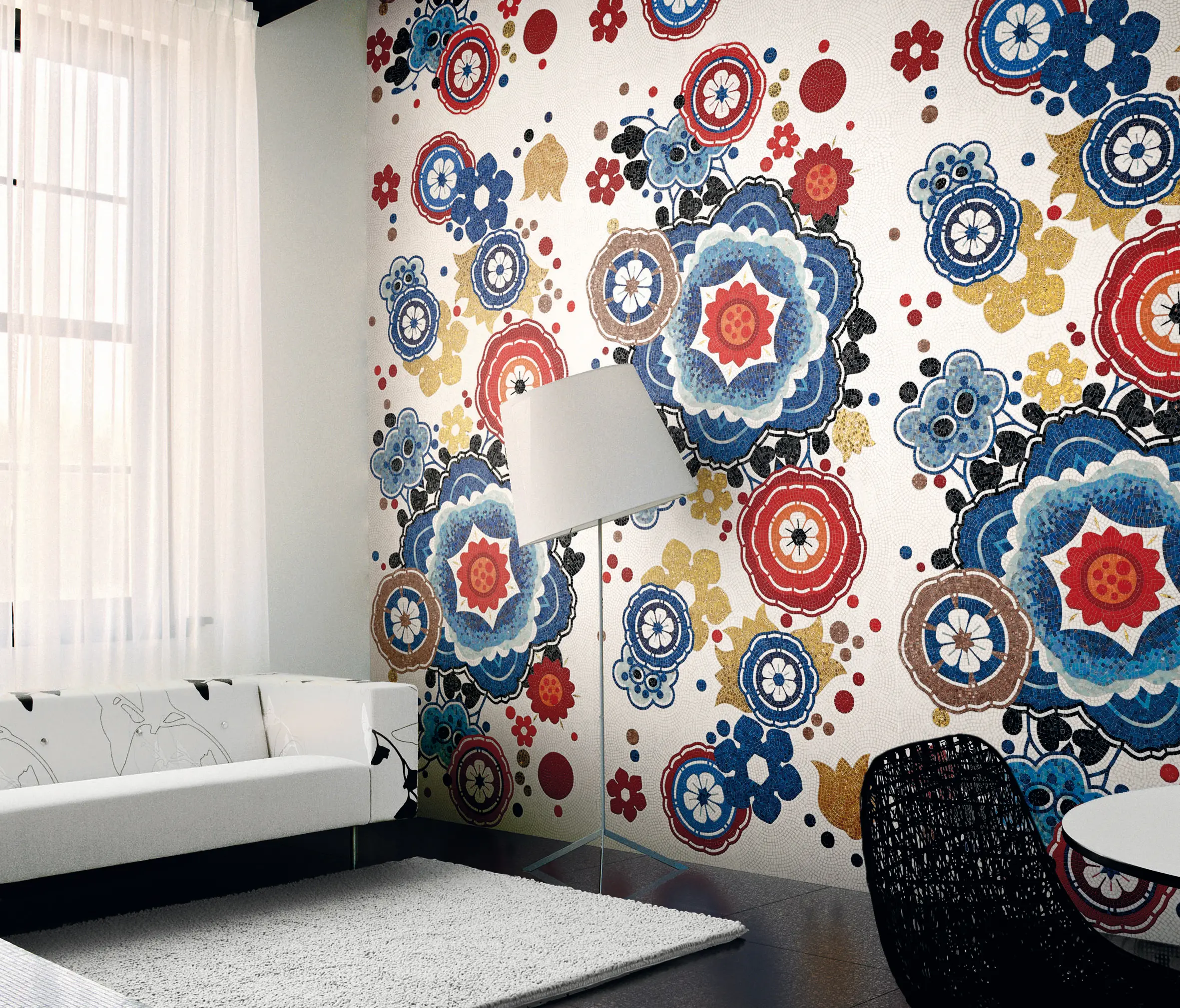 Bisazza - Bloem Blu