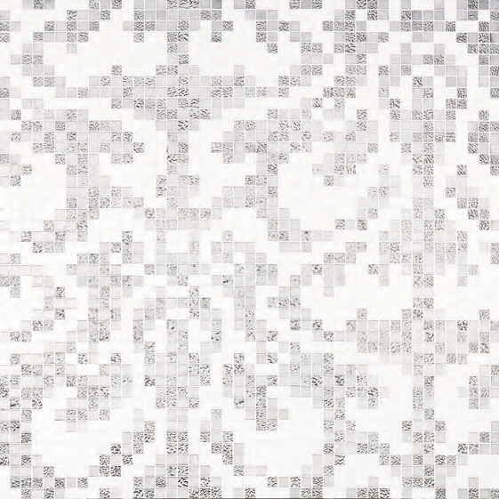 Display product Damasco Oro Bianco mosaic from manufacturer Bisazza