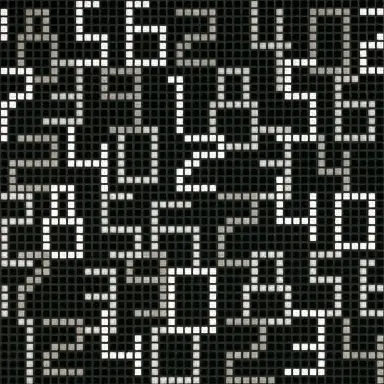 Bisazza - Data Black mosaic