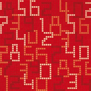 Bisazza - Data Red mosaic