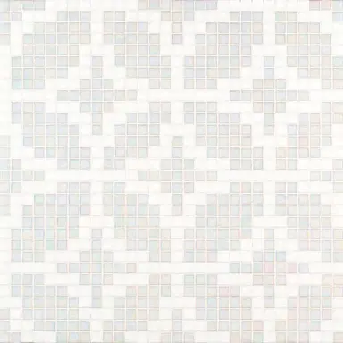 Bisazza - Etoiles Bianco mosaic