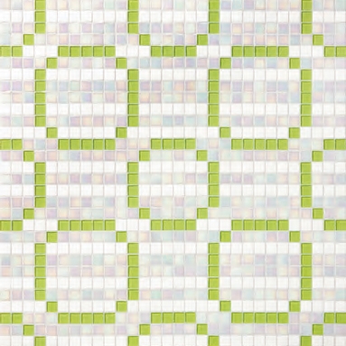 Display product Rings Green mosaic from manufacturer Bisazza