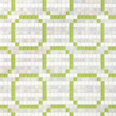 Bisazza - Rings Green mosaic