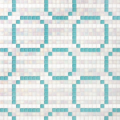 Display product Rings Blue mosaic from manufacturer Bisazza