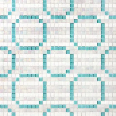 Bisazza - Rings Blue mosaic