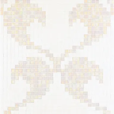 Bisazza - Hearts White mosaic