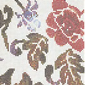 Mostra il prodotto Summer Flowers A mosaic del produttore Bisazza