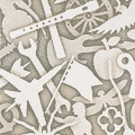 Mostrar el producto Silhouette A mosaic del fabricante Bisazza