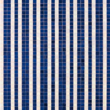 Mostra il prodotto Righe Bianco Blu mosaic del produttore Bisazza