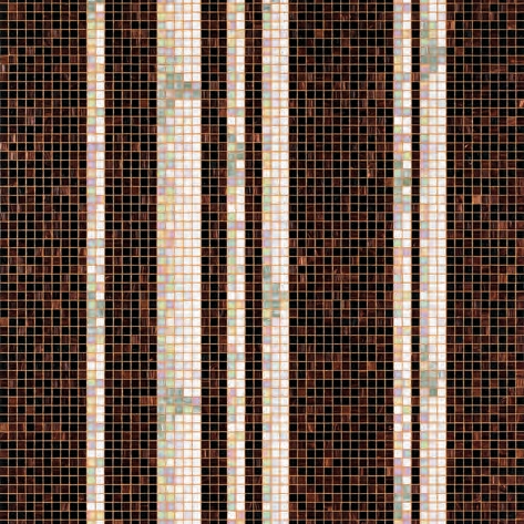 Bamboo Black A mosaic
