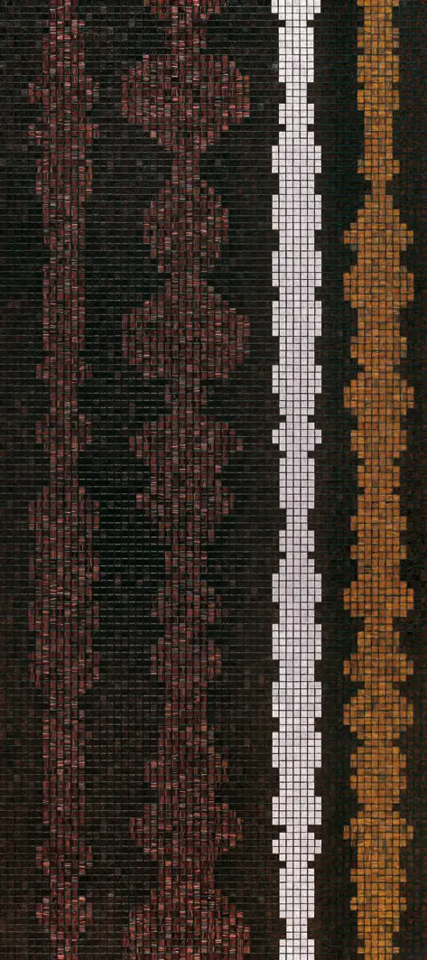 Bisazza - Columns Brown B mosaic
