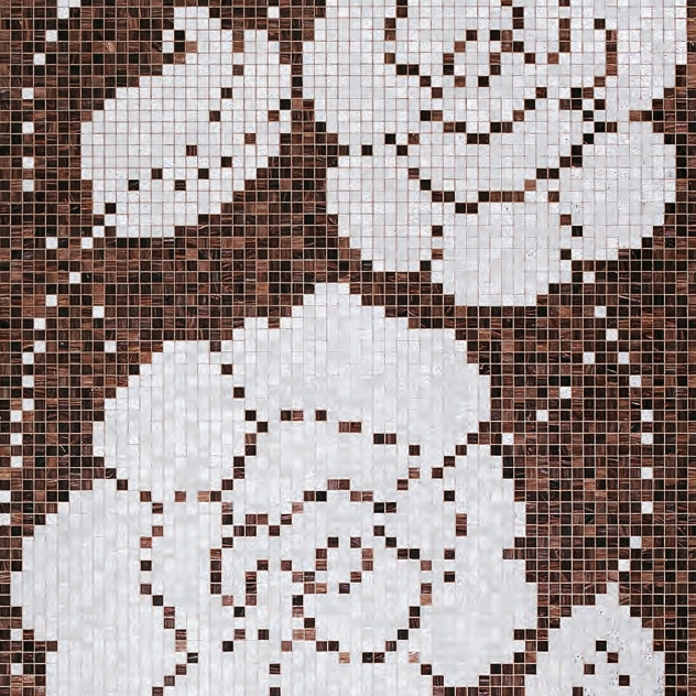 Produkt Winter Flowers Oro Nero mosaic des Herstellers Bisazza anzeigen