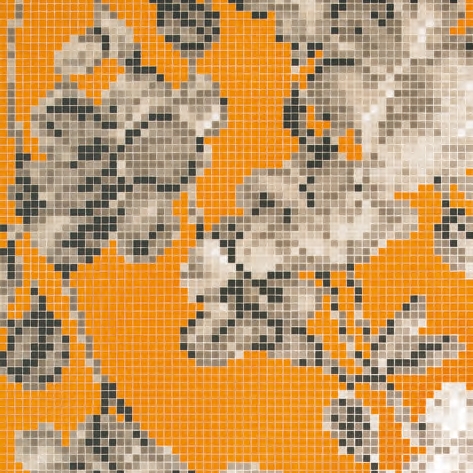 Mostrar el producto Hanami Arancio A/B mosaic del fabricante Bisazza