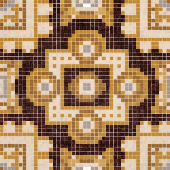 Display product Silk Brown mosaic from manufacturer Bisazza