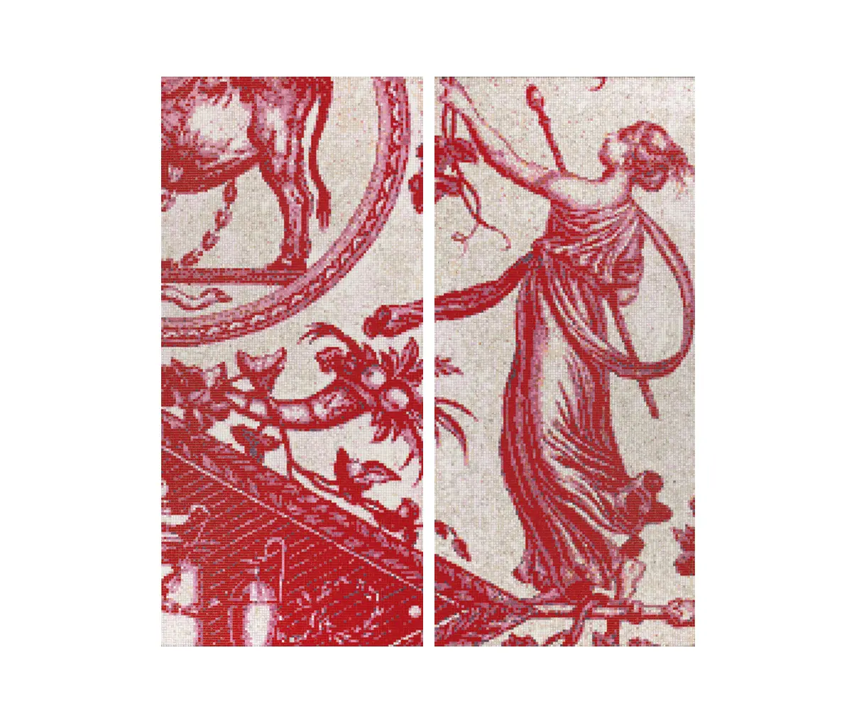 Bisazza - Vestale mosaic panel