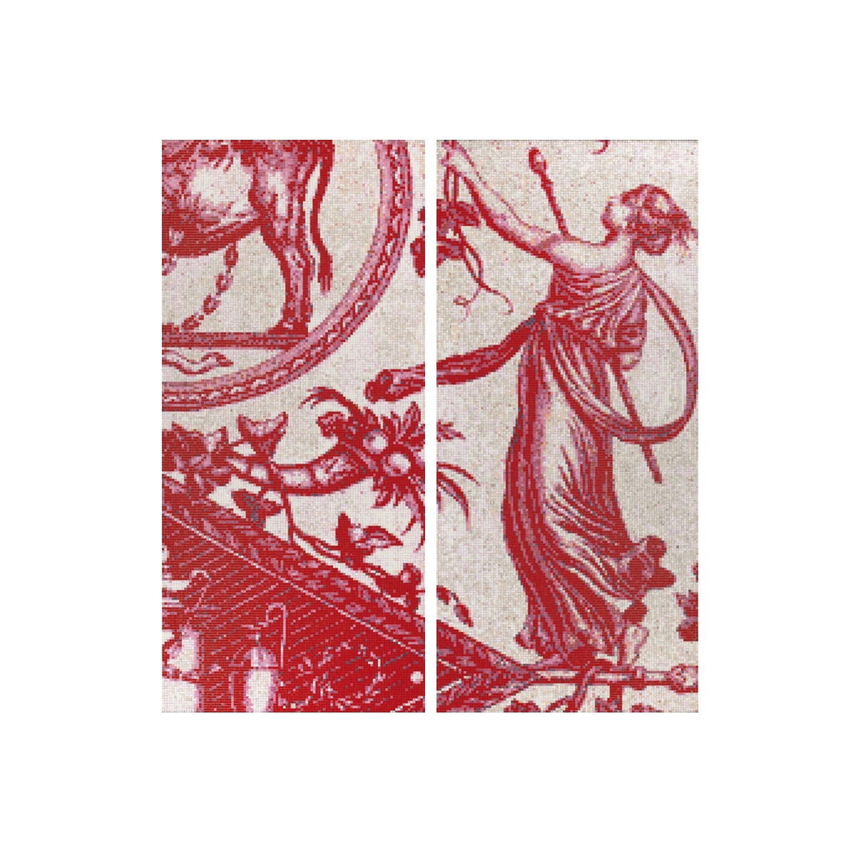 Vestale mosaic panel